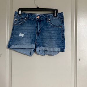 Celebrity Pink Jean Shorts